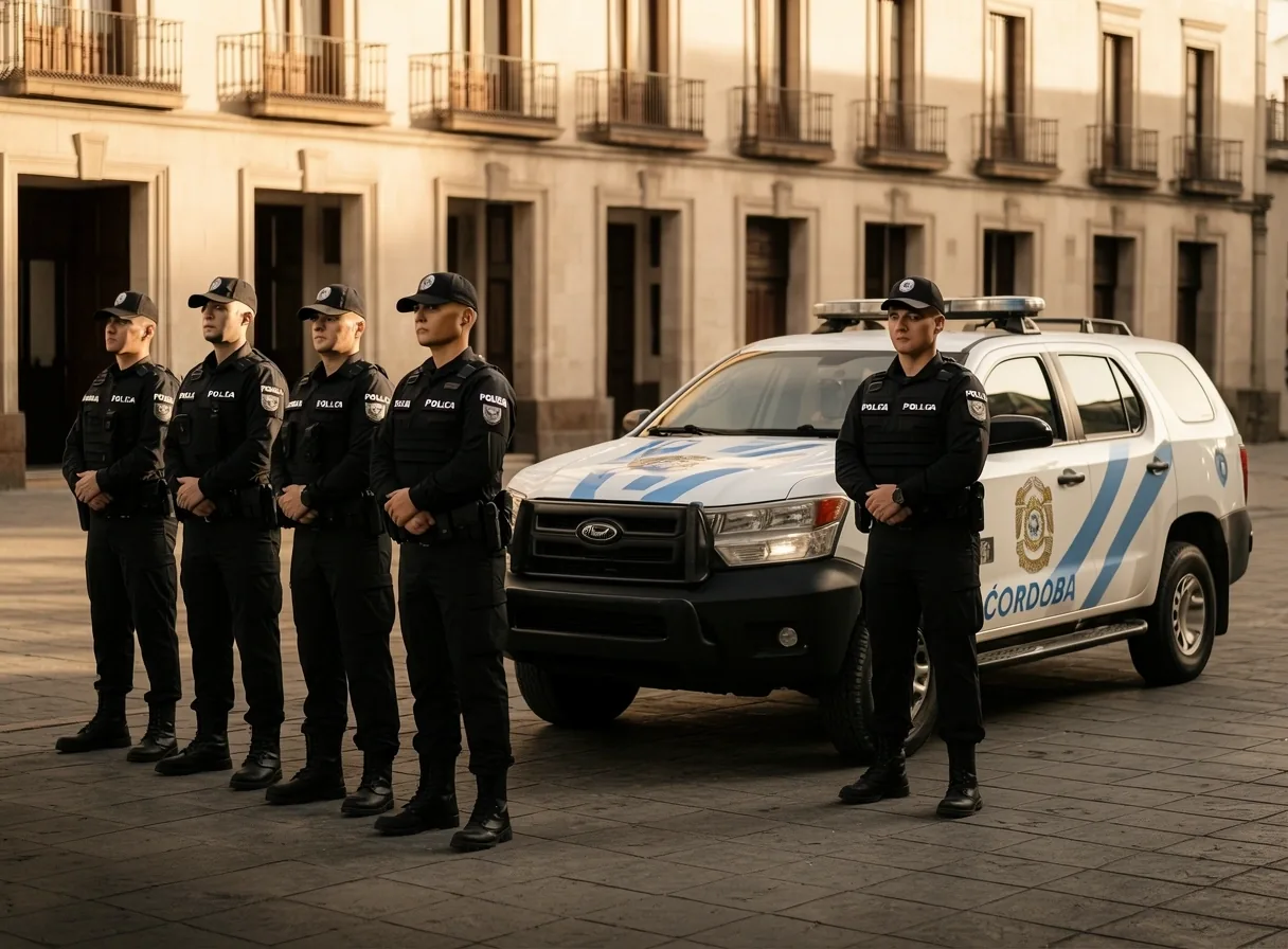 Personal de seguridad federal en funciones