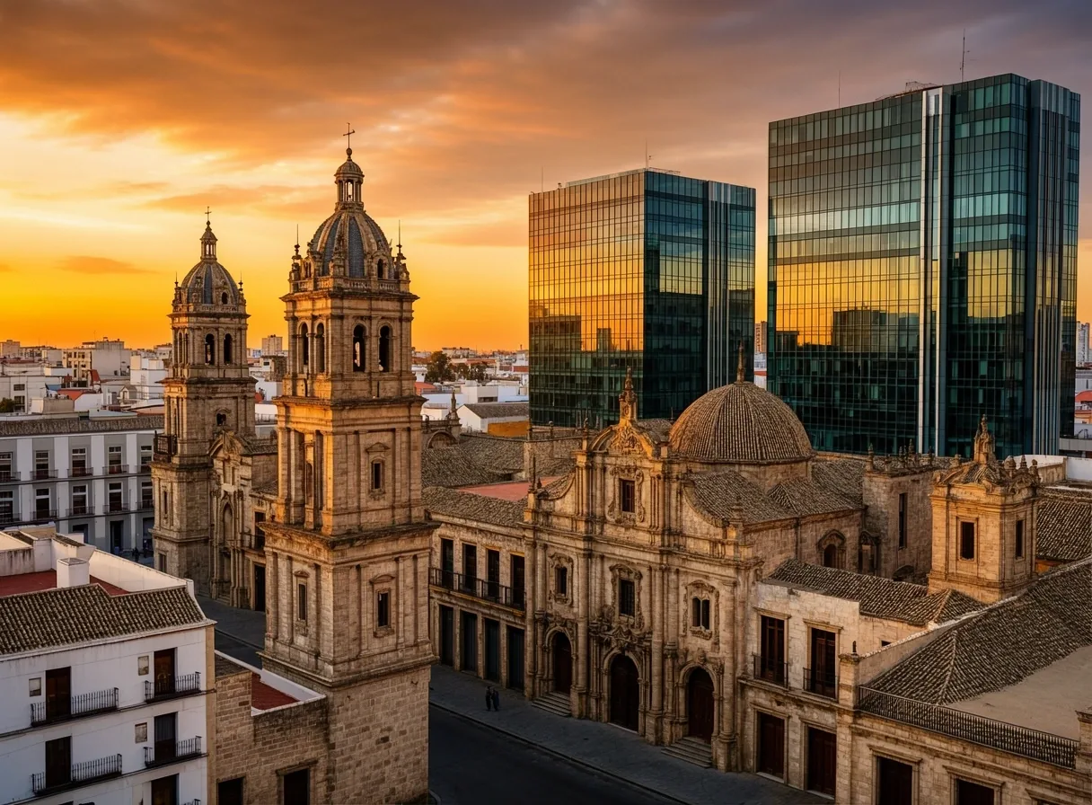 Panorama urbano de Córdoba